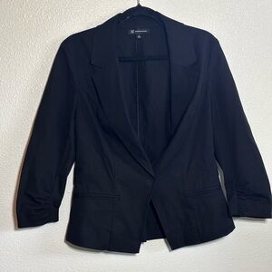 INC International Concepts Black Blazer